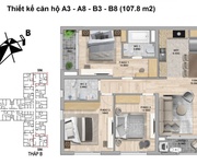 3 Hiếm, bán gấp căn hộ cc the zei mỹ đình, 3pn, 2wc, 9.x tỷ