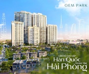 Nhận booking quỹ căn đẹp dự án gem park tại trung tâm hải phòng với chỉ 39 triệu/m2   chưa vat  .