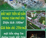 Bán đất mặt tiền sổ sẵn trung tâm phổ yên giá rẻ duy nhất