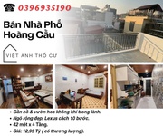 Bán nhà phố hoàng cầu, khu phân lô, gần hồ sinh thái, 42mx4t, giá: 12.95 tỷ, lh: 0396935190.