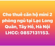 Cho thuê căn hộ chung cư mini tại lạc long quân, tây hồ, hà nội