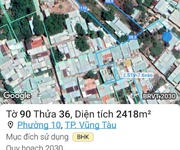 1 Cần bán đất mặt tiền đường 3 tháng 2 p.10 - tp.vũng tàu   gần bãi tắm long cung