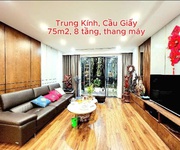 Bán nhà mặt phố Trung Kính, Cầu Giấy   75 M2, 8 TẦNG Thang máy - kinh doanh