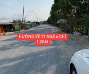 Bán đất tại thị trấn ngã 6 châu thành, hậu giang