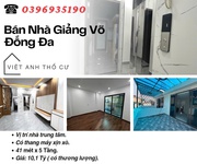 Bán nhà phố giảng võ, năm tầng thang máy, ba gác đỗ cửa, 41mx5t, giá: 10.1 tỷ, lh: 0396935190.