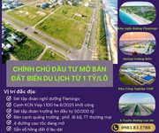 Chính chủ đt mở bán đất biển du lịch - giá chỉ từ 10 triệu/m2