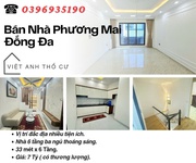 Bán nhà phố phương mai khu dân trí cao ba gác đỗ  cửa 33mx6t giá: 7 tỷ lh: 0396935190.