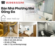 Bán nhà phố phương mai tiện ích bạt ngàn thoáng sáng lô góc 34mx6t giá: 7.1 tỷ lh: 0396935190.