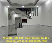 Nhà đẹp - giá tốt - chính chủ cần bán nhà tại ấp 6a, vĩnh lộc b, bình chánh, hcm