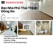 Bán nhà phố thái thịnh lô góc ba thoáng khu dân trí cao 32mx4t giá: 6.45 tỷ lh: 0396935190.