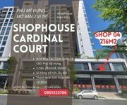 Bán căn góc shophouse cardinal court 216m2, 46 tỷ, mua tt cdt.ls 0. lấy thông tin chi tiết