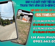 Chính chủ bán 4 lô đất mặt tiền shr trung tâm vĩnh lộc b-bình chánh