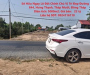 Sở hữu ngay lô đất chính chủ vị trí đẹp đường dt 844, hưng thạnh, tháp mười, đồng tháp