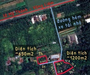 Chính chủ  cần bán gấp 2 mảnh đất tại trung thành   vũng liêm - vĩnh long