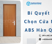 3 Bí Quyết Lựa Chọn Cửa Nhựa ABS Hàn Quốc