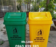 9 Thùng nhựa đựng rác hộ gia đình, công viên, nhà xưởng bảo vệ môi trường.