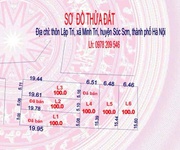 Hot hot hot đất đẹp - giá tốt - vị trí đắc địa tại lập trí, minh trí, sóc sơn, hà nội