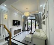 Nhà 3 tầng phong cách tân cổ điển khu tđc đất lành.  dt 58m2 ngang 4m. dt sàn: 151,1m2