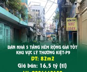 Bán nhà 5 tầng hẻm rộng giá tốt nhất khu vực lý thường kiệt-p9