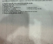 Bán 3 lô đất  4x18  sổ mới ra lò. đường 5m trung mỹ tây 13, quận 12