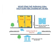 Cc cần tiền bán lô đất 239m có 200m thổ cư lô góc tại thủy xuân tiên chương mỹ hà nội