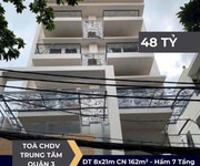 Tòa chdv cao cấp q3   hầm 7 tầng   thu 1.8 tỷ/năm   48 tỷ