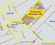 Vinhomes wonder city -đan phượng, căn ngoại giao,rẻ nhất 96m2,đường 11m,giá bán 17.2 tỷ,thêm quà