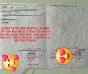 Lô đất vị trí đẹp- đầu tư là sinh lời- cần bán đất vị trí đẹp tại huyện đức hòa, tỉnh long an