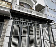 Nhà đẹp ngang khủng 6m gần trường cao đẵng điện lực p.thạnh lộc quận 12- 2 tầng- đường oto- chỉ