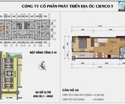 Bán căn hộ 68.5m  full nội thất tại tầng 4   tòa HH02D, KĐT Thanh Hà Cienco 5