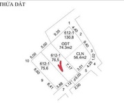 Bán 76m đất tổ 2, tt chi đông, mê linh. trung tâm thị trấn, 2 mặt thoáng trước   sau