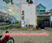Hàng hiếm, lô kdc bửu long ngang 4,8m, giá siêu rẻ chỉ 3tỷ250