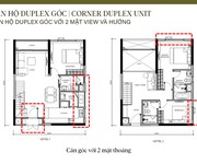 Chính chủ bán căn góc duplex the senique tầng đẹp view bể bơi và nhà hát gia lâm