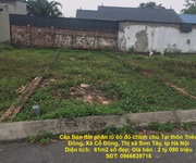 Cần bán đất phân lô sổ đỏ chính chủ tại thôn triều đông, xã cổ đông, thị xã sơn tây, tp hà nội
