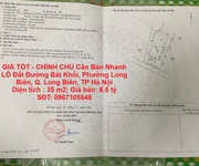 Giá tốt - chính chủ cần bán nhanh lô đất đường bát khối, phường long biên, q. long biên, tp hà nội