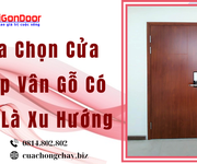 Lựa Chọn Cửa Thép Vân Gỗ Có Phải Là Xu Hướng