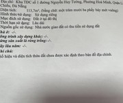 Nhà mặt tiền 113,7m2, có dãy trọ đang cho thuê   đường hòa nam 2, liên chiểu, đà nẵng