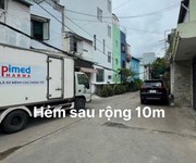 Khu vip lê đại hành,nhà 2 mặt tiền trước sau, ngang bự  5,1m hẻm to chà bá,4 tầng