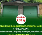 Chính chủ bán nhà 238m2 sẵn sổ giá rẻ trung tâm phong thổ-lai châu
