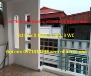 Cho thuê nhà bằng A, 31 m, 5 tầng Hoàng Liệt, Hoàng Mai 10 triệu