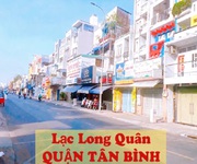 Bán nhà 4 tầng mặt tiền lạc long quân, quận tân bình, dt 181 m2, giá 13.2 tỷ