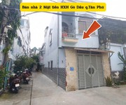Cực hiếm-bán nhà 2 mặt tiền hxh gò dầu 56m , 1lầu  st - gần aeon