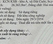 Cho thuê nhà xưởng 14.318 m2 tại KCN Đất Cuốc, Bắc Tân Uyên, Bình Dương