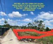 Đất đẹp - giá tốt- chính chủ cần bán nhanh lô đất vị trí tại  huyện bình chánh, tp hcm