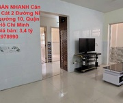 Chính chủ cần bán nhanh căn hộ chung cư bàu cát 2  lô b có thang máy  q. tân bình