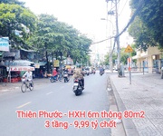 Bán nhà khu thiên phước - 80m2 - hxh vô nhà - 3 tầng btct
