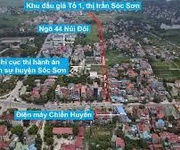 Chỉ hơn 1 tỷ mua được đất gần  thị trấn sóc sơn tiềm năng tăng giá nhanh