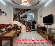 Bán nhà 3 tầng - giá siêu tốt tại phường bình an, tp dĩ an, bình dương.