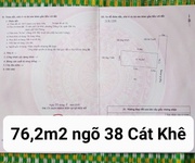 Cần bán lô đất đẹp tại ngõ 38 Cát Khê, Tràng Cát, Hải An   Hải Phòng.