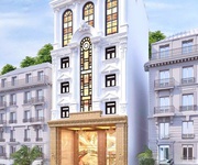 Bán tòa nhà vp phố trần thái tông, cầu giấy - 153m  x 9t có hầm - mt 8.5m - ô tô tránh